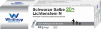 SCHWARZE SALBE 20% Lichtenstein N