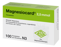 MAGNESIOCARD 2,5 mmol Filmtabletten