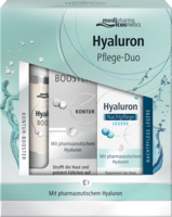 HYALURON PFLEGE-DUO Booster Kontur+Nachtpfl.legere