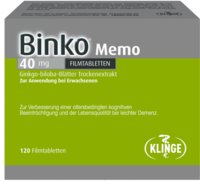 BINKO Memo 40 mg Filmtabletten